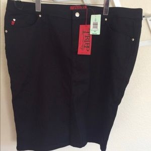 Tripp for Torrid black pencil skirt